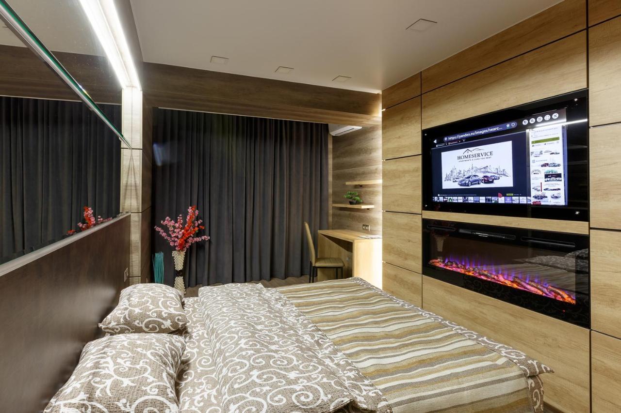 City Center. Panoramic Windows. Fireplace. Kisinyov Kültér fotó